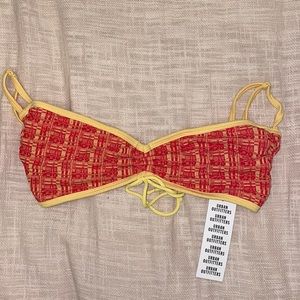 Patterned Bikini Top